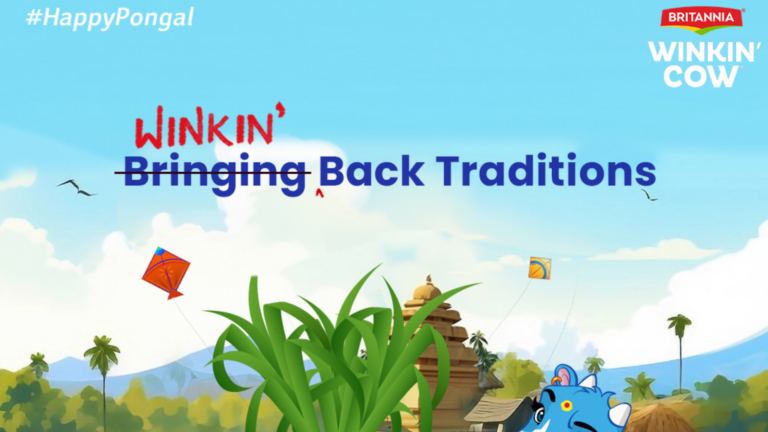 Britannia Winkin' Cow unveils the #WinkinBackTraditions Campaign, bridging tradition and tech for an authentic Pongal experience