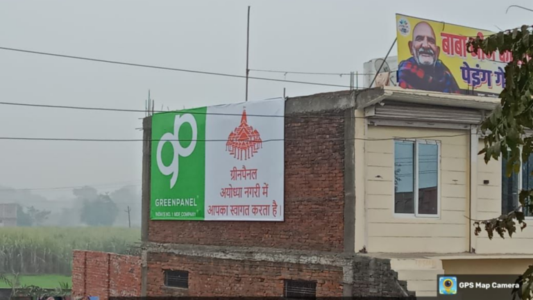 Greenpanel launches an innovative outdoor marketing campaign in Ayodhya