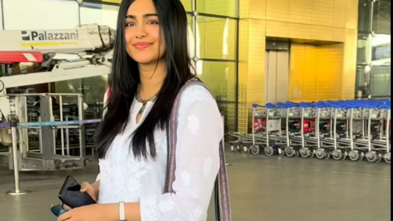 Viral Video: Adah Sharma spotted wearing  grass slippers at the airport, netizens can't get enough of it