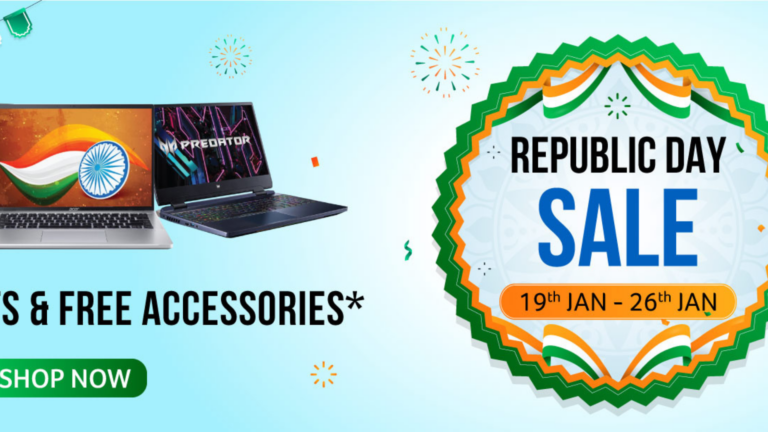 Acer's Republic Day Sale