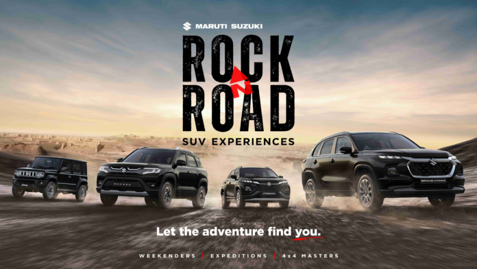 Maruti Suzuki introduces ‘ROCK N’ ROAD SUV Experiences’ – a unique experiential platform for adventure enthusiasts