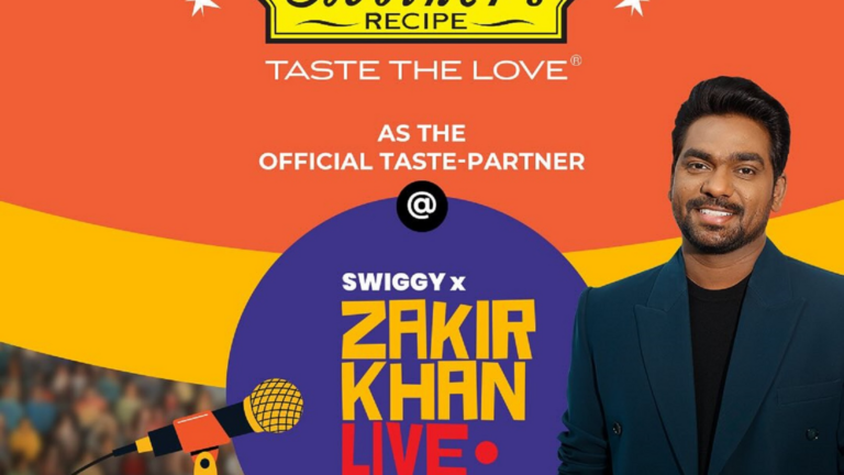 Mother’s Recipe Partners with Swiggy to add more Flavor to 'Swiggy SteppinOut X Zakir Khan Live: A Laughter & Gourmet Fest
