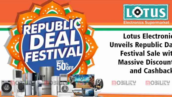 Lotus Electronics Unveils Republic Day Festival Sale with Massive Discounts and Cashbacks