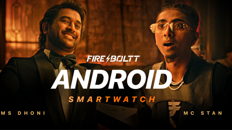 Fire-Boltt Unveils #GaleTohMil Ad Film Featuring MS Dhoni and MC Stan to launch its revolutionary Wristphone