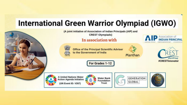 CREST Olympiads Introducing the International Green Warrior Olympiad (IGWO)