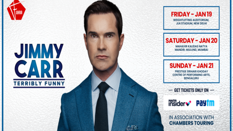 British comedy star Jimmy Carr is set to make his debut performance in India with his show ‘Terribly Funny’; tickets available on Paytm Insider