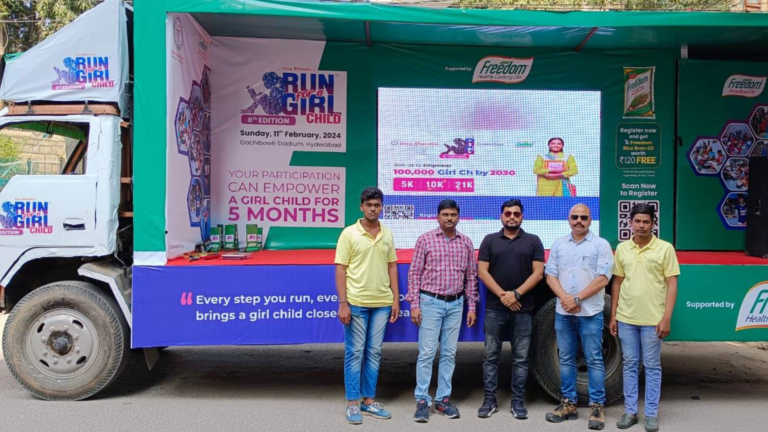   Freedom Healthy Cooking Oils roles out a campaign to promote ‘Run for a Girl Child’