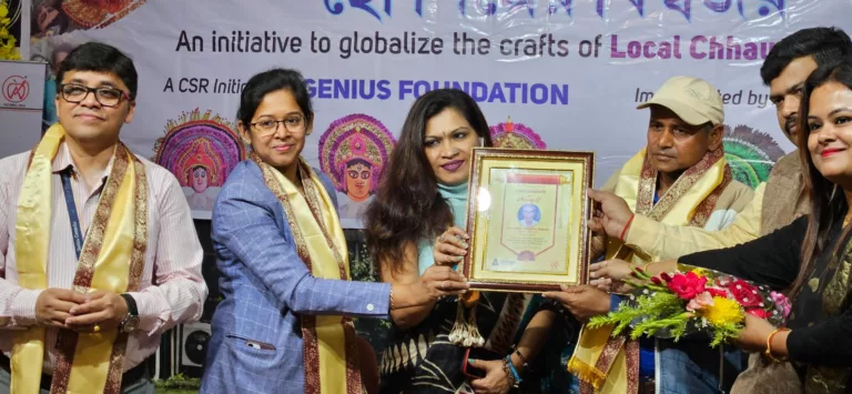 Genius Foundation and Ascensive Edu Skill Foundation goes global with Successful Celebration of Chhau Mask Artisan Entrepreneurship Programme