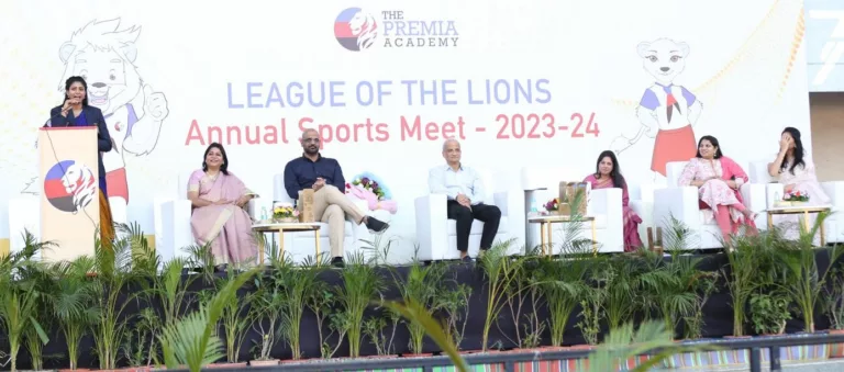 The Premia Academy organized The League of the Lions - Annual Sports Meet 2023-24