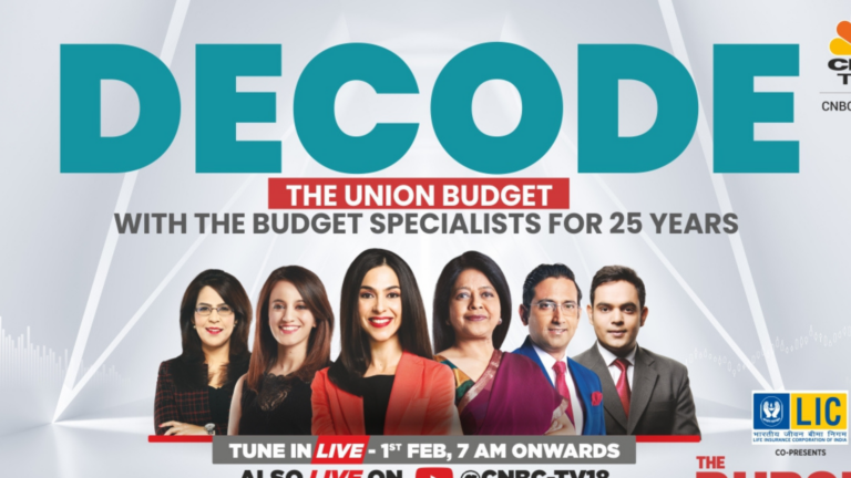 Get Ready For the ‘Budget Ballot: Vote for Growth” with CNBC-TV18 – India’s Budget Headquarters!