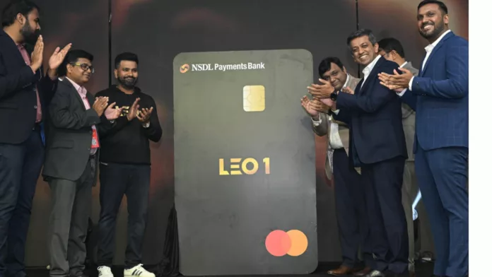 Rohit Sharma Unveils India's First Numberless Prepaid Student ID Card in Collaboration with LEO1, MasterCard, and issued by NSDL Payments Bank