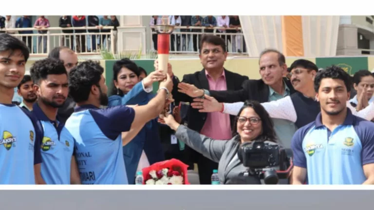 NIU Hosts Lakshya Open Inter-University Sports Event; Over 34 universities registered