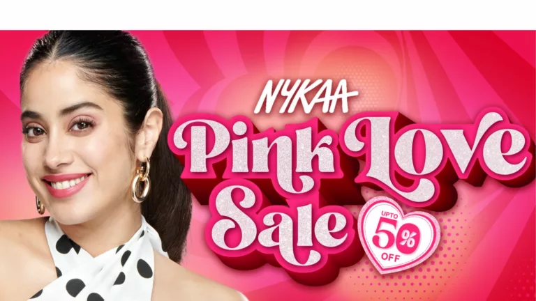 ALWAYS ROOM FOR MORE LOVE WITH PINK LOVE SALE ON NYKAA AND NYKAA FASHION