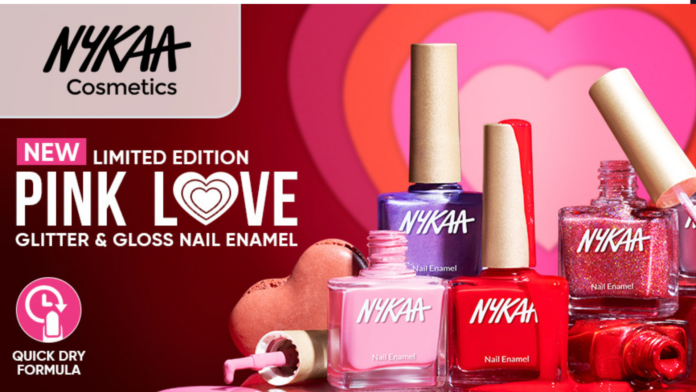 Nykaa Cosmetics Unveils Pink Love Nail Enamel - Glossy and Glitter Shades for a Perfect Nail Affair!