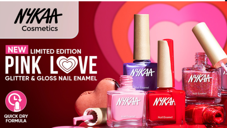 Nykaa Cosmetics Unveils Pink Love Nail Enamel - Glossy and Glitter Shades for a Perfect Nail Affair!