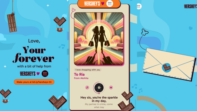 TTT and Hershey India Elevate Love Narratives: Introduce Generative AI Website for Tailored Dedications, this Valentine’s!