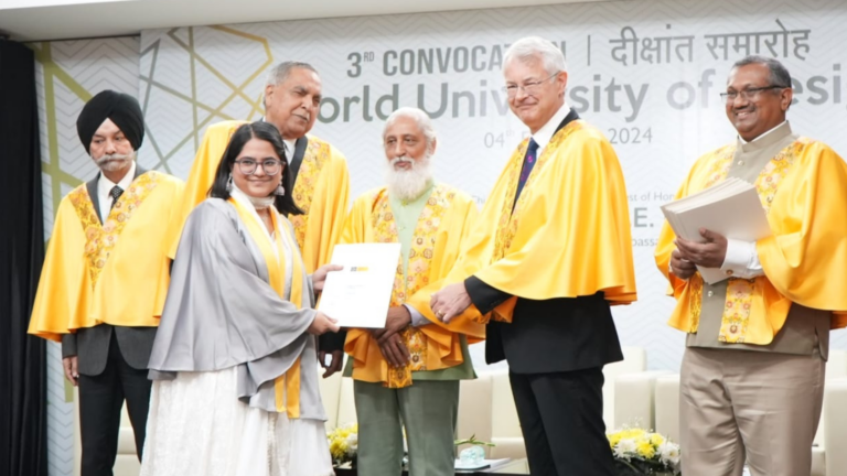 World University of Design (WUD) Hosts 3rd Convocation with Dr. Anil D. Sahasrabudhe as Chief Guest