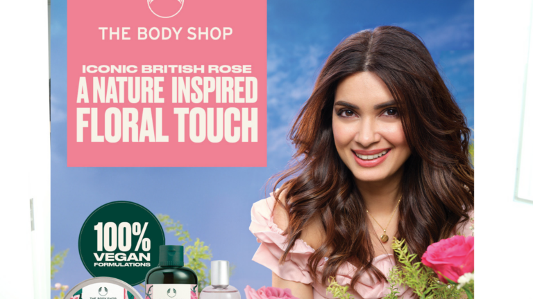 The Body Shop partners with Diana Penty to celebrate British Rose Range in a new digital film