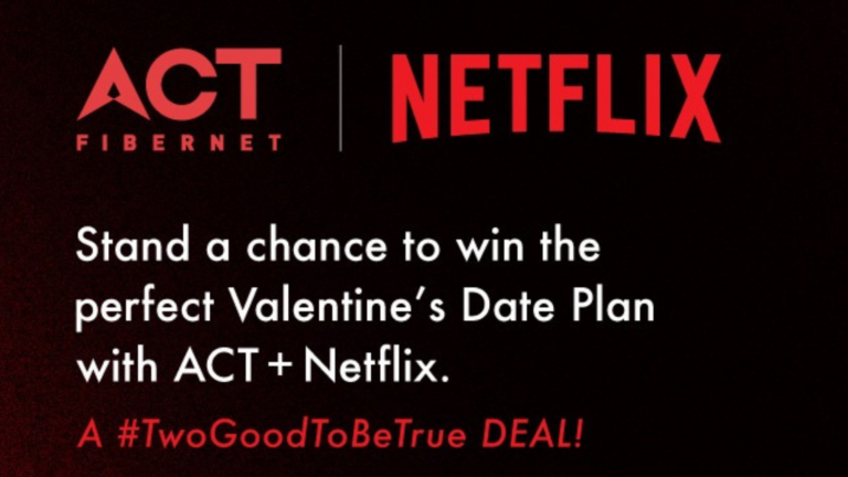 ACT Fibernet X Netflix – this Valentine's Day we make the connections stronger