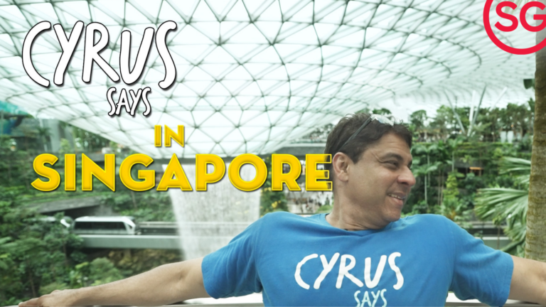 Uncovering Hidden Gems: Cyrus Says Hosted by Cyrus Broacha Explores Singapore's Local Secrets