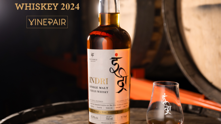 Indri Continues To Triumph As One Of The Best Whiskies In The World; Named the BEST ‘NEW WORLD’ WHISKEY by the Prestigious VinePair