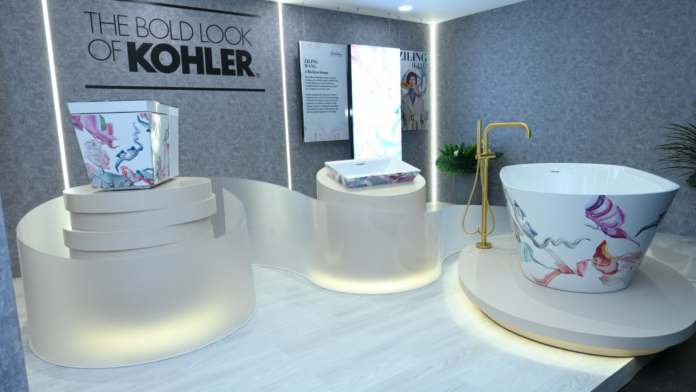 Kohler's Showcase at India Design Week 2024 is a fusion of Technology, Art and Future forward Bathspaces