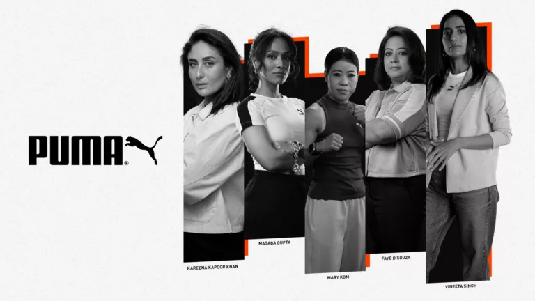 PUMA teams up with Leading Ladies across sectors like Kareena Kapoor Khan, Vineeta Singh & Mary Kom for a Game-Changing Campaign to Celebrate Women Athletes this WPL season