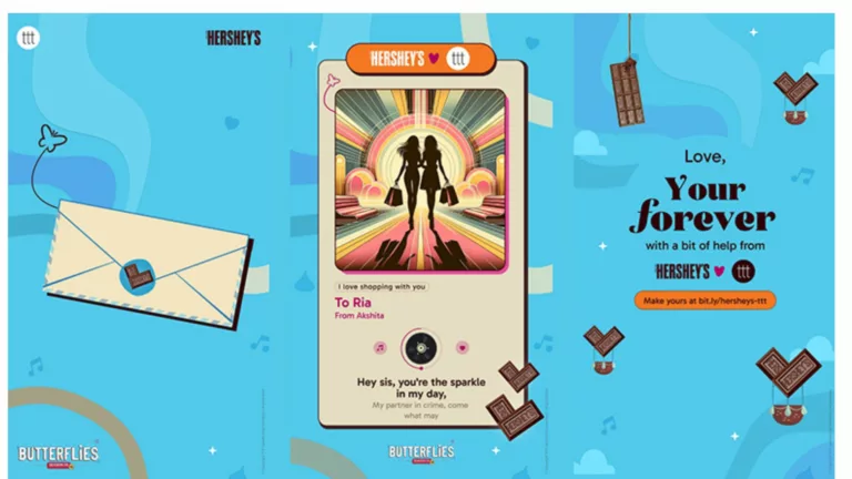 TTT and Hershey India Elevate Love Narratives: Introduce Generative AI Website for Tailored Dedications, this Valentine’s!