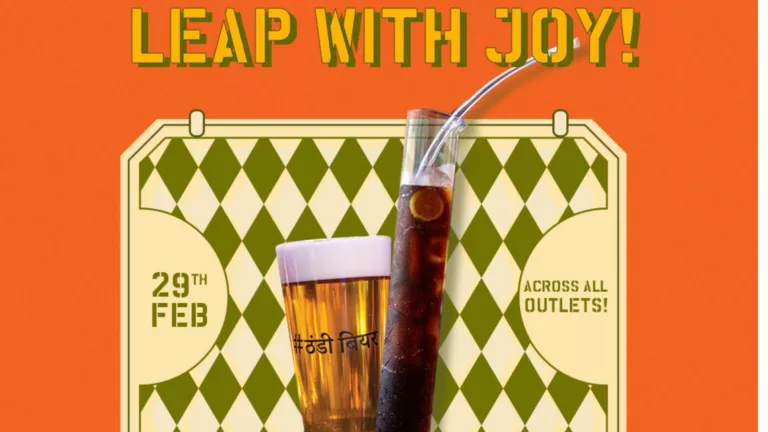 Let’s celebrate leap year with just Rs 29 at all SOCIAL outlets!