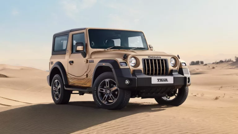 Mahindra Launches Thar Earth Edition: Iconic style inspired by the inimitable landscapes of the mighty Thar desert