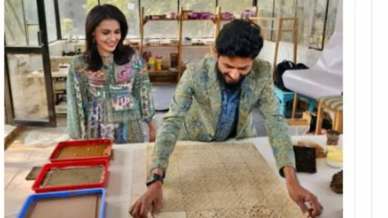 Mubin Khatri in conversation with the WION news anchor; artisan’s ambitious plans to globalize Ajrakh craft revealed via LinkedIn Post