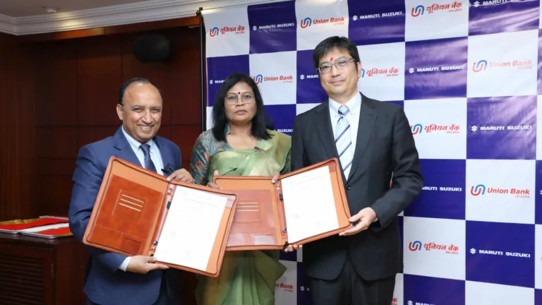 Maruti Suzuki partners with Union Bank of India for Dealer Financing solutions