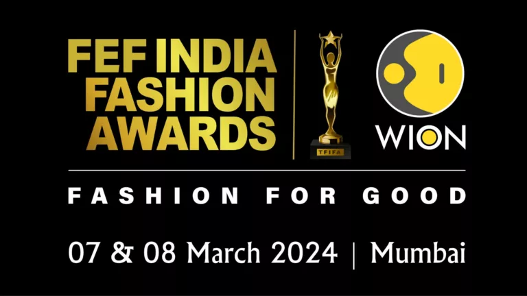 India Fashion Award X WION: Fashion For Good