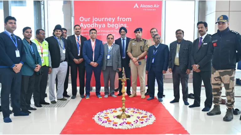 Akasa Air expands its presence in Uttar Pradesh; commences operations from Ayodhya, its 3rd city in the state