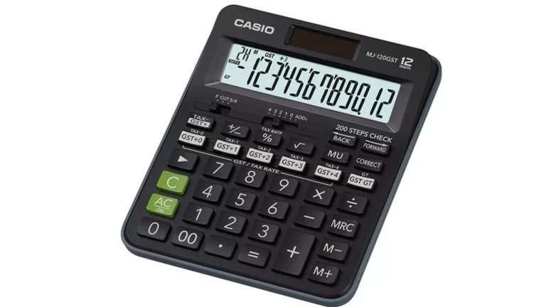 GST calculations got you baffled? Meet MJ-120GST – CASIO's Calculator Extraordinaire!