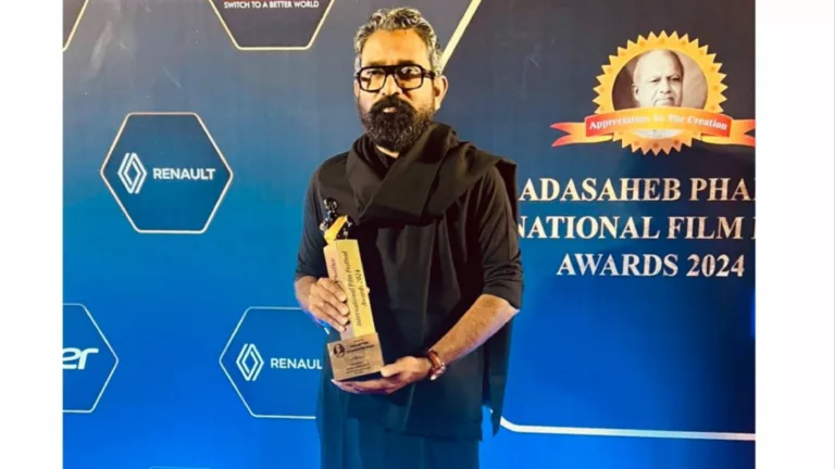 Gnana Shekhar V.S. Honored with Best Cinematographer Award for Vidyut Jammwal's 