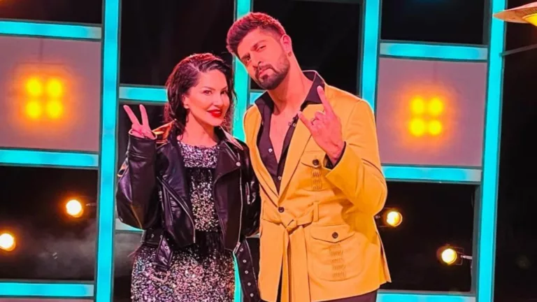 Tanuj Virwani & Sunny Leone's leaked photos from Splitsvilla X5 sets go viral, is that why he's missing from Yodha promotions