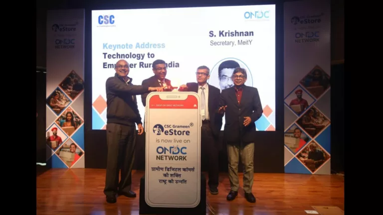 CSC and ONDC join forces to take e-commerce to rural India