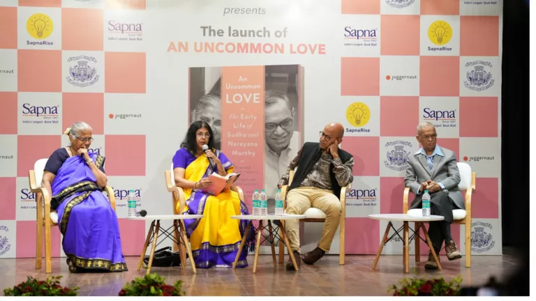 Celebrating 50 Years of Love, Sapna Book House and Juggernaut Books Launch 'An Uncommon Love’ on Sudha and Narayana Murthy's 46th Anniversary.