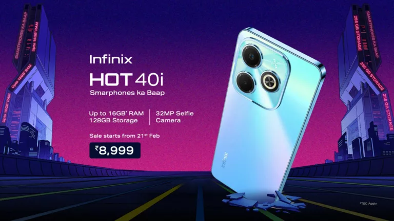 Infinix Launches #SmartphoneKaBaap Hot 40i; boasts India’s first 32MP Selfie Cam in the segment