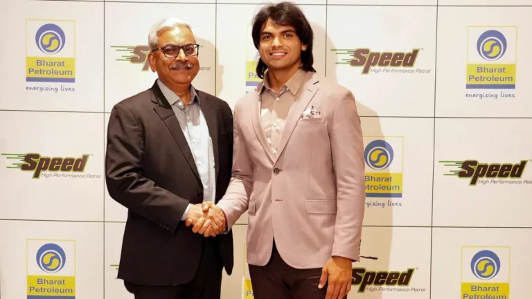 Bharat Petroleum introduces Olympic Champion Neeraj Chopra as Brand Ambassador for Premium Petrol ‘Speed’