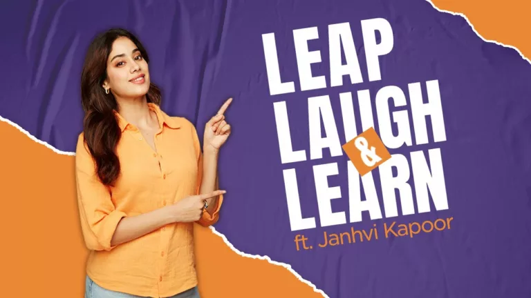 Janhvi Kapoor takes a leap forward in spreading HPV awareness with her debut stand-up special ‘Leap, Laugh & Learn’