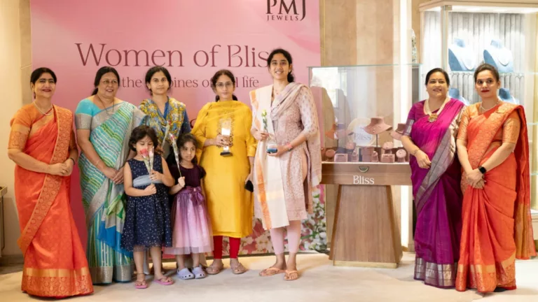 PMJ Jewels Celebrates International Women's Day with “Heroines of Real Life” Felicitation and Launch of Bliss Jewellery Collection for Working Women