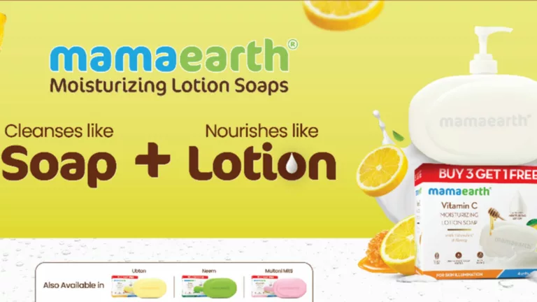 MAMAEARTH IS READY TO DISRUPT THE PERSONAL WASH CATEGORY WITH ITS LATEST INNOVATION OF MOISTURIZING LOTION SOAPS