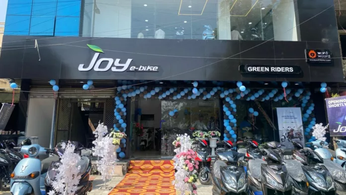 Joy e-bike achieves mega milestone in strengthening its distribution network; Builds more than 150 strong Distributor Showroom across India