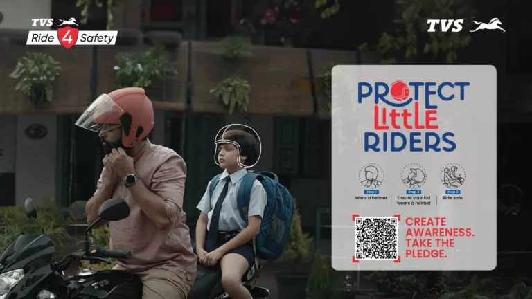 TVS Motor Company Champions Children Safety with its Protect Little Riders Campaign