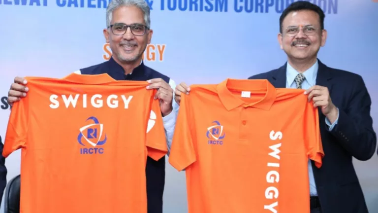 Swiggy inks MoU with IRCTC to provide food delivery service on Indian railways