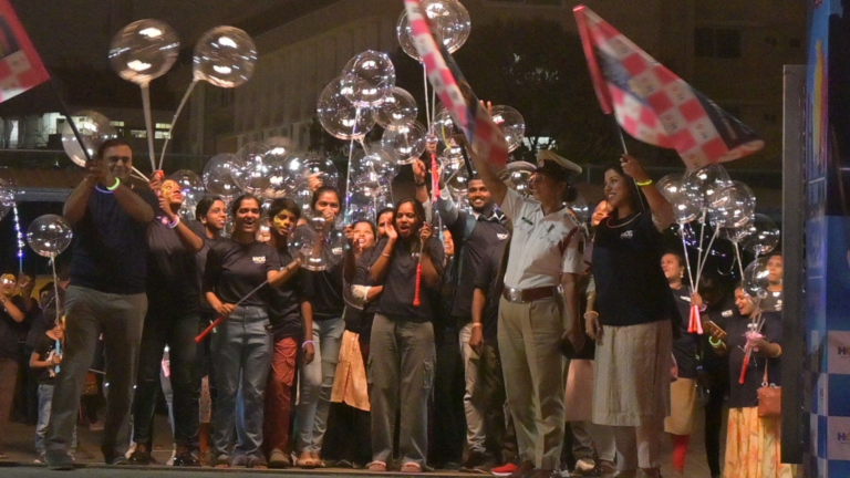 HCG Cancer Centre, Bangalore organised 'The Glow Walk' Night Walkathon on the occasion of International Women's Day