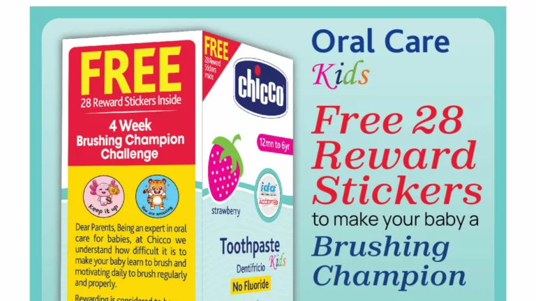 Chicco Introduces Innovative Oral Care Solution for Kids on World Oral Health Day with the ‘4-Week Brushing Champion’ Challenge
