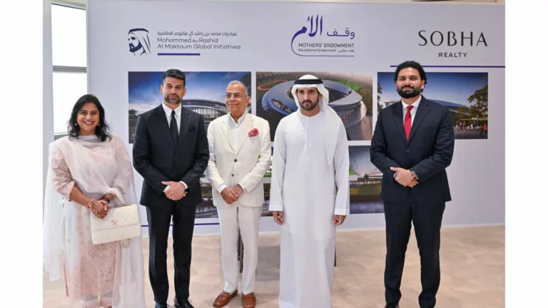 Mohammed bin Rashid Al Maktoum Global Initiatives, Sobha Realty signed a charitable grant agreement to establish an AED 400 million endowment university in Dubai, marking one of the UAE’s largest charity donations